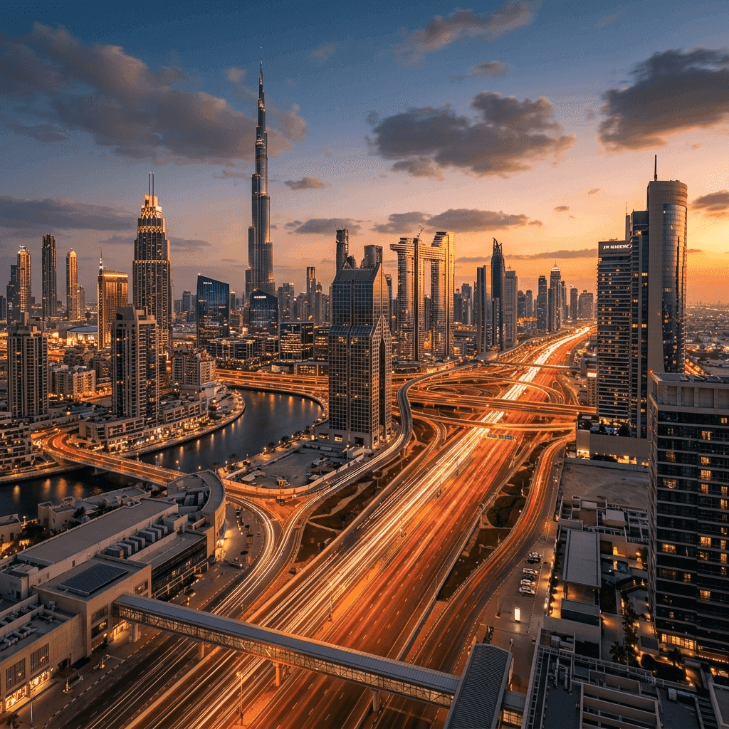 A Dubai DET professional trade license with an official approval seal