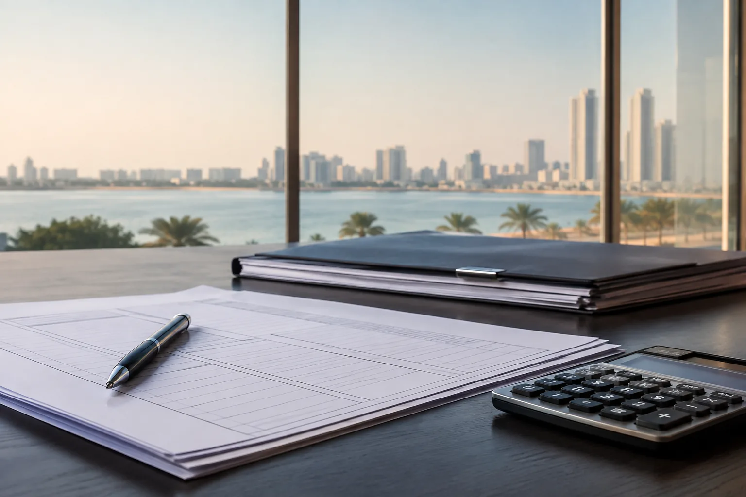 Itemized Umm Al Quwain mainland setup cost breakdown