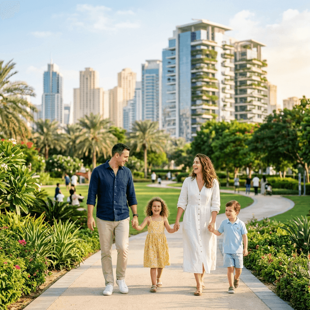 A family and health-focused setting in Dubai